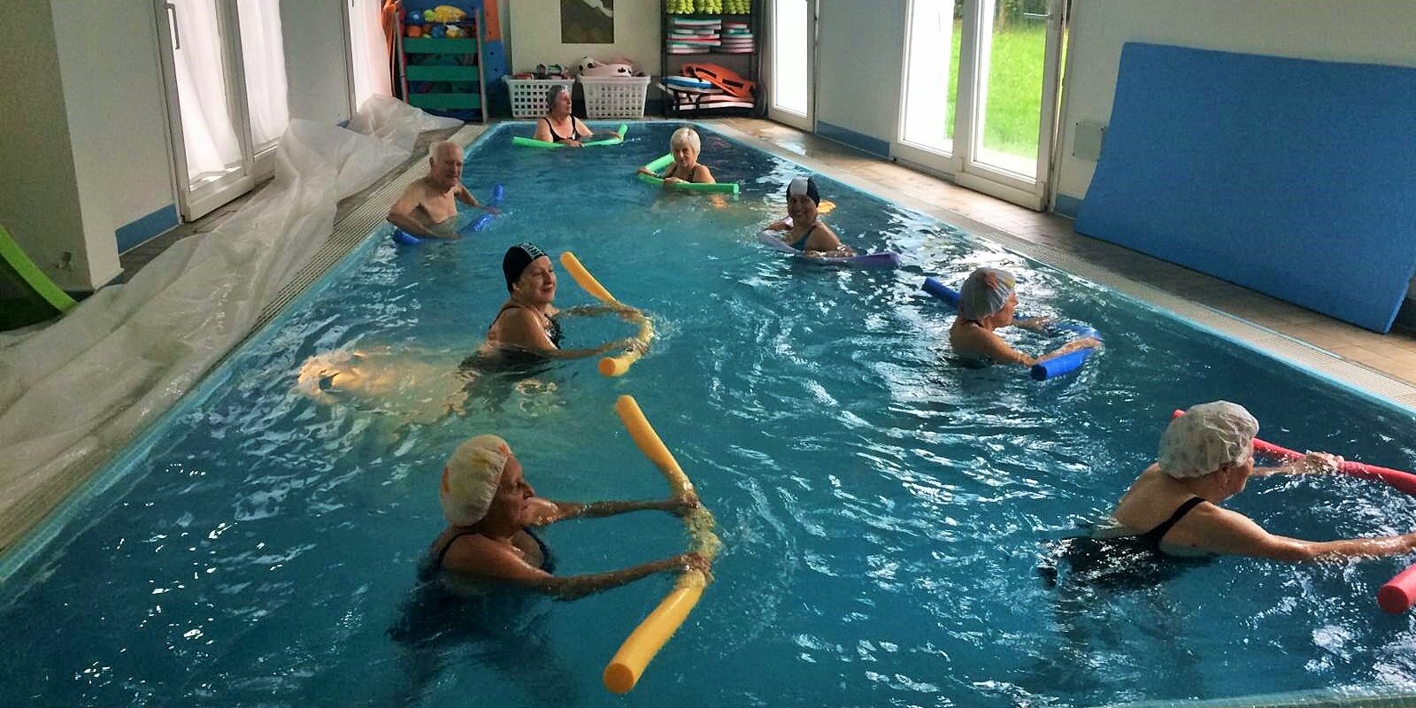 ginnastica dolce in acqua